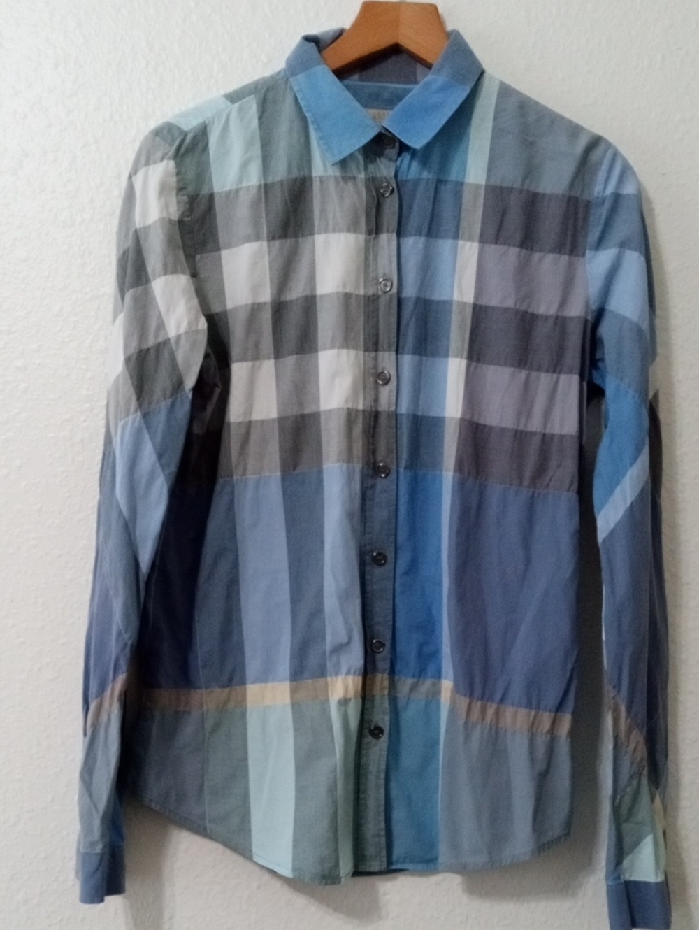Burberry Brit Plaid Shirt Authentic